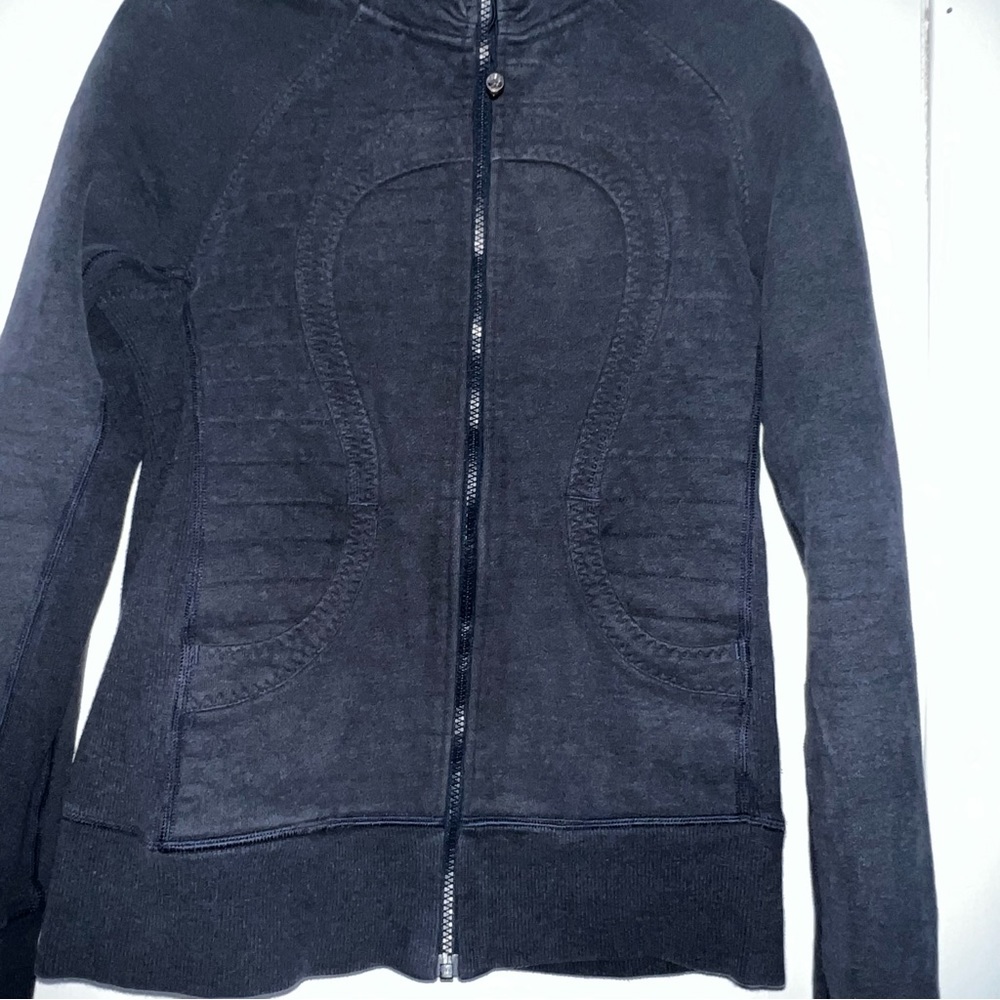 Lululemon Scuba Cowl neck Zip Up